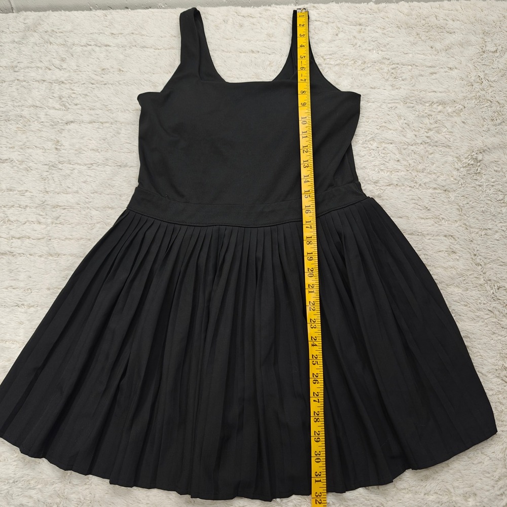 all in motion Black Pleated Tank Dress - Picture 11 of 12